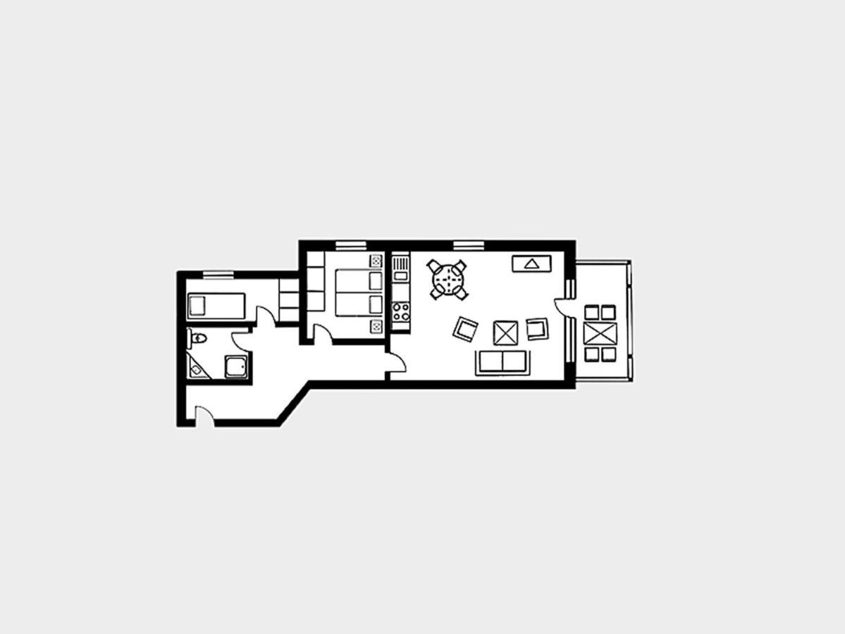 Strandvillen Binz - Ferienwohnung Mit Meerblick, 1 Schlafzimmer Und Balkon Sv-769 Extérieur photo
